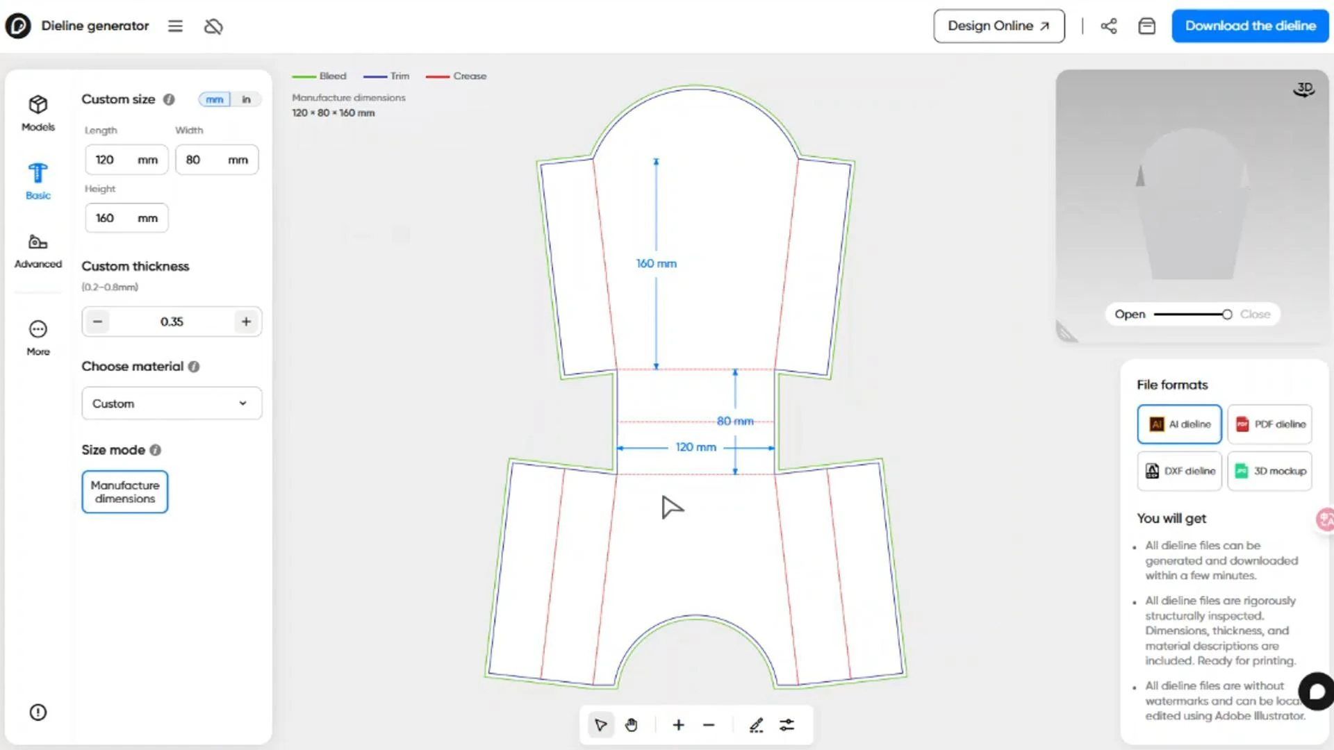 How to make a custom chip box on Pacdora?
