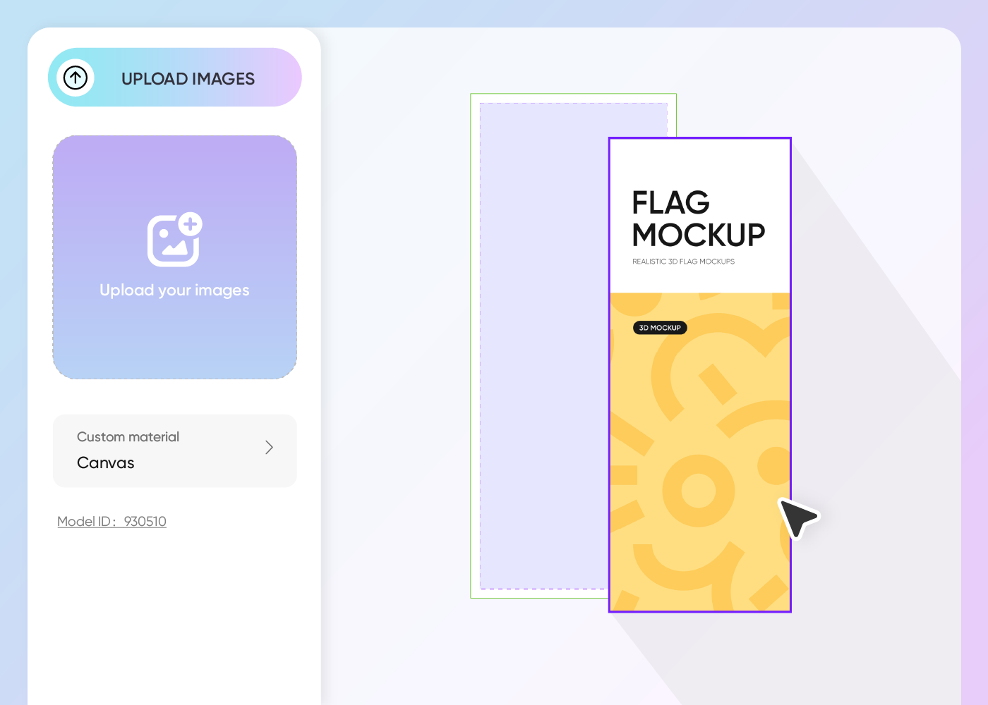 Step 2: Upload design and personalize