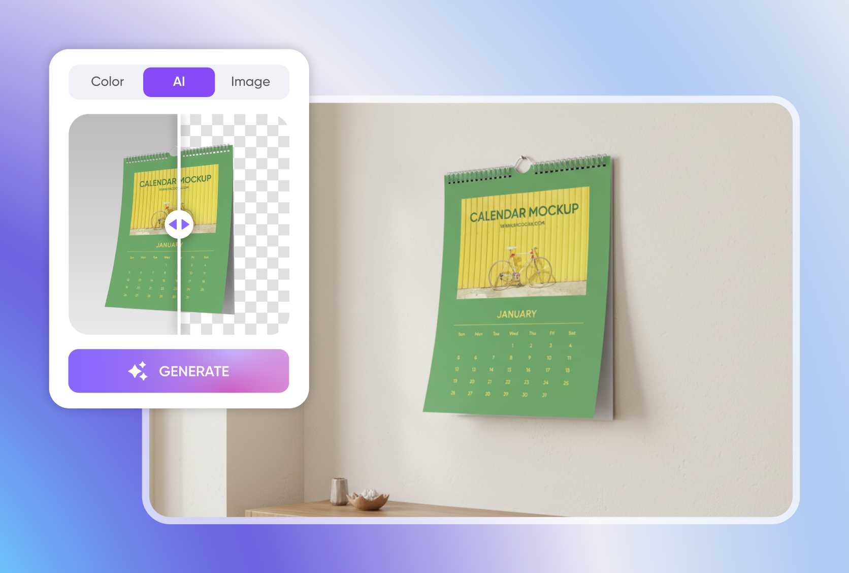 Set the perfect scene for your calendar