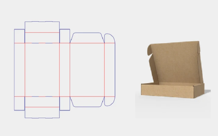 Mailer paper box