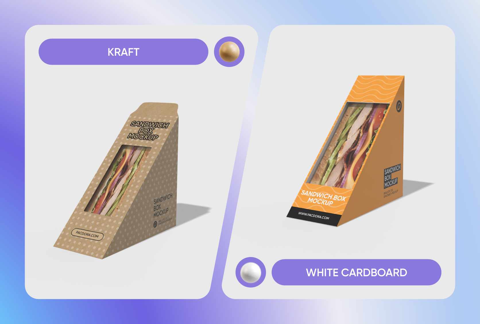 Perfect material for tasty and safe takeaway