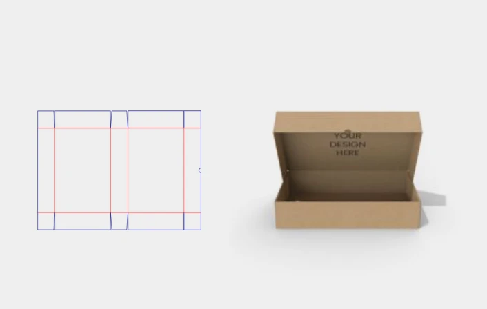 Product box with magnet