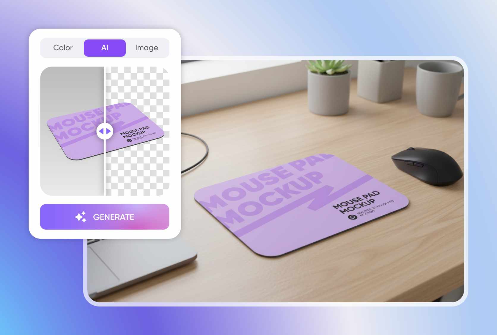 Mouse pad backgrounds for a professional look