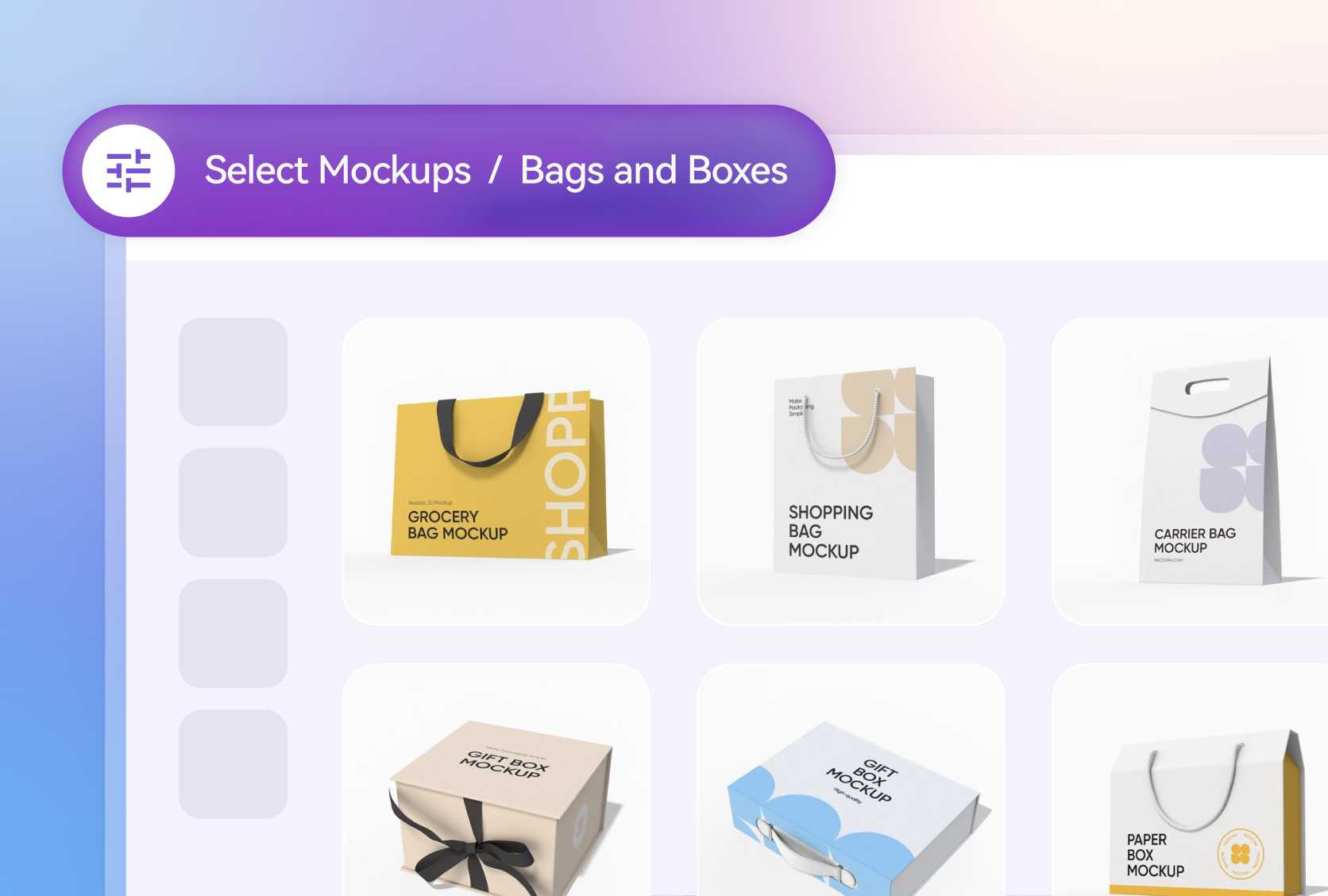 Versatile designs for custom bags and boxes