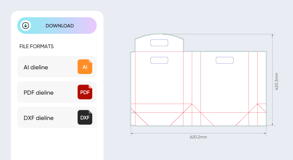 Download the pouch template