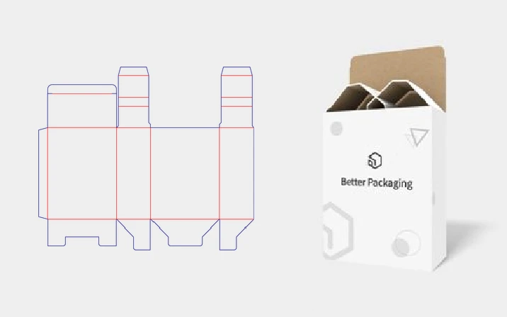 Editable Pocky box template