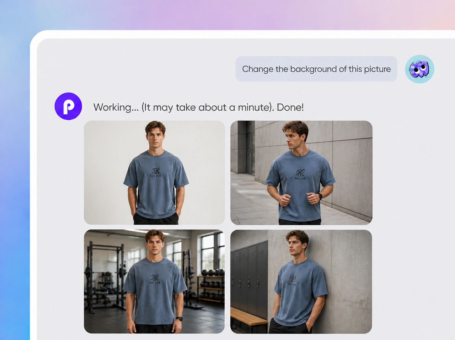 Step 2: Generate a complete image set