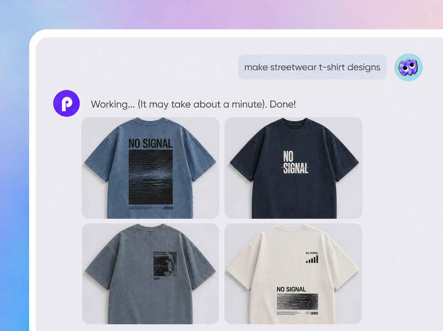 Step 2: Generate and edit the design
