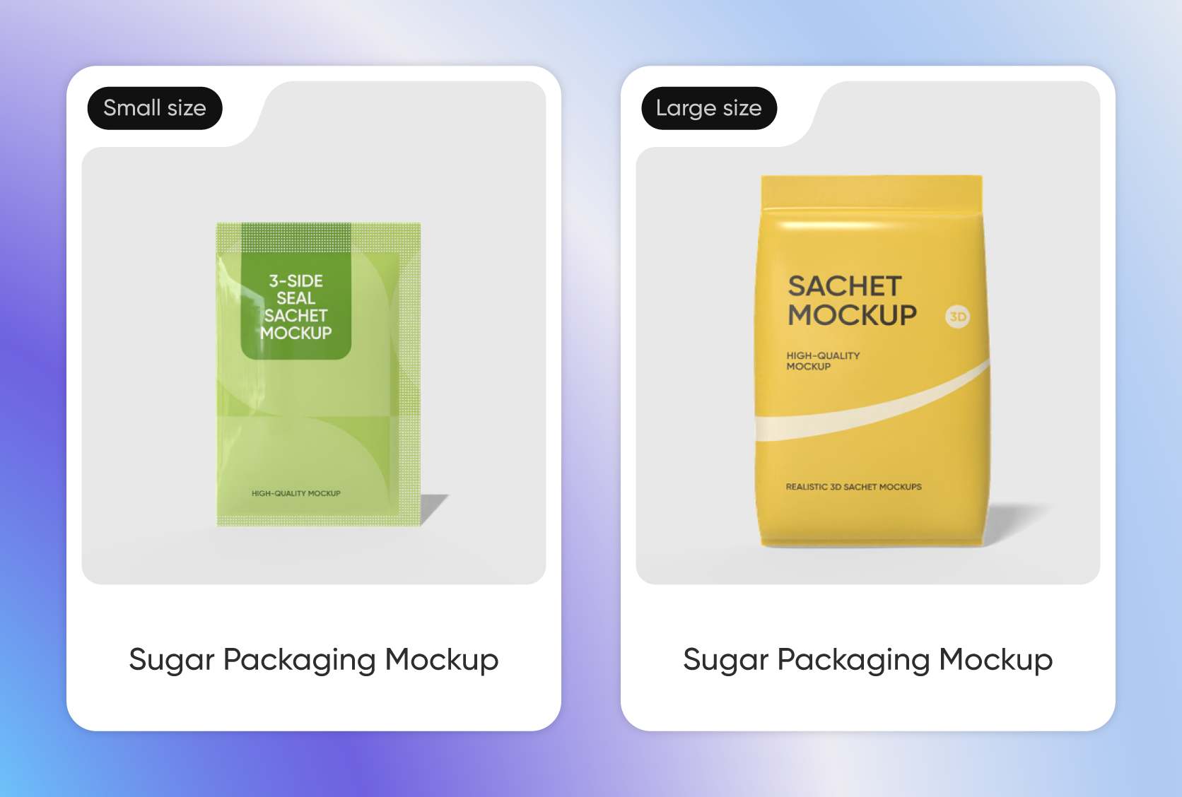 Elegant sugar packaging in perfect capacity