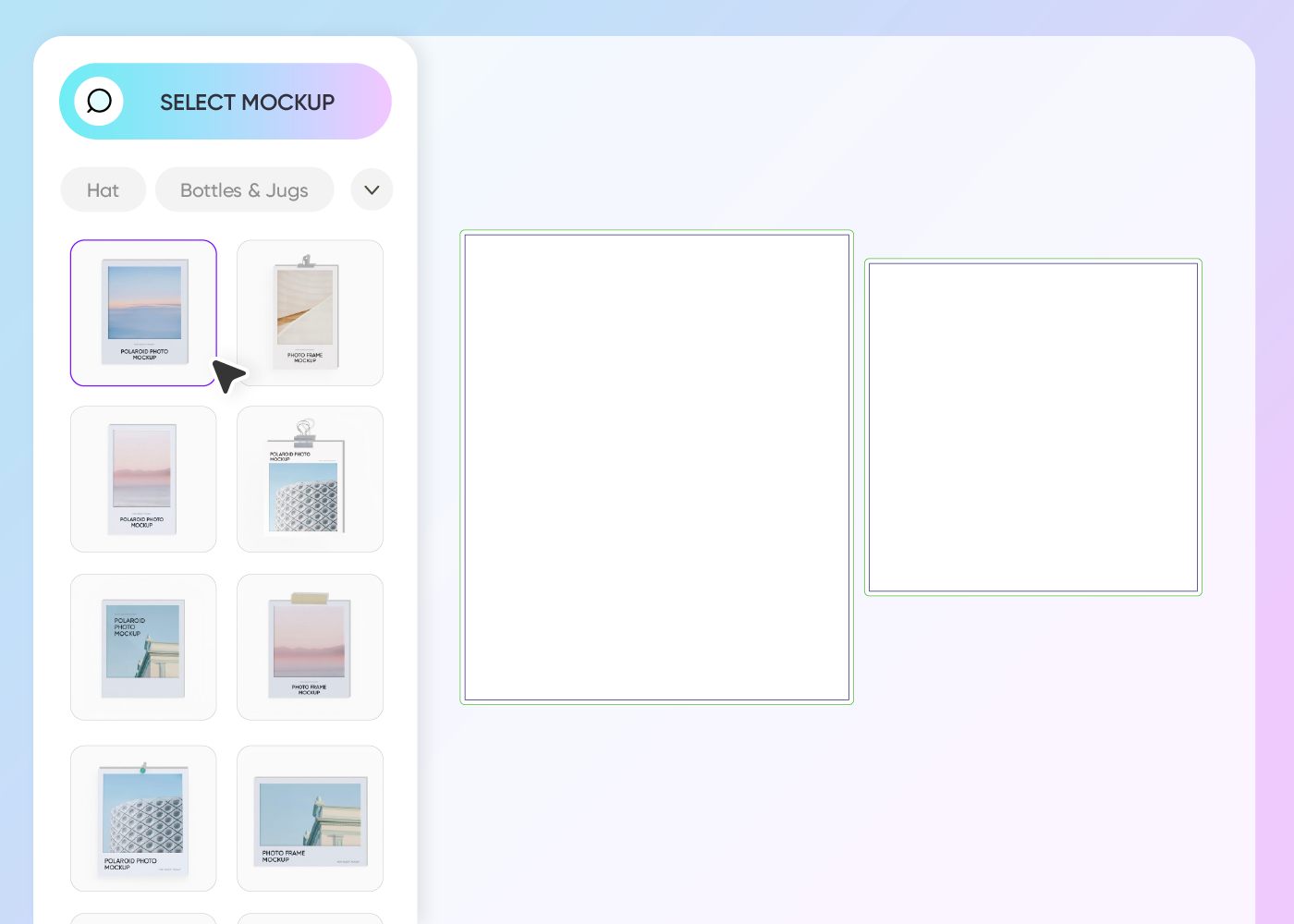 Step 1: Select a Polaroid style