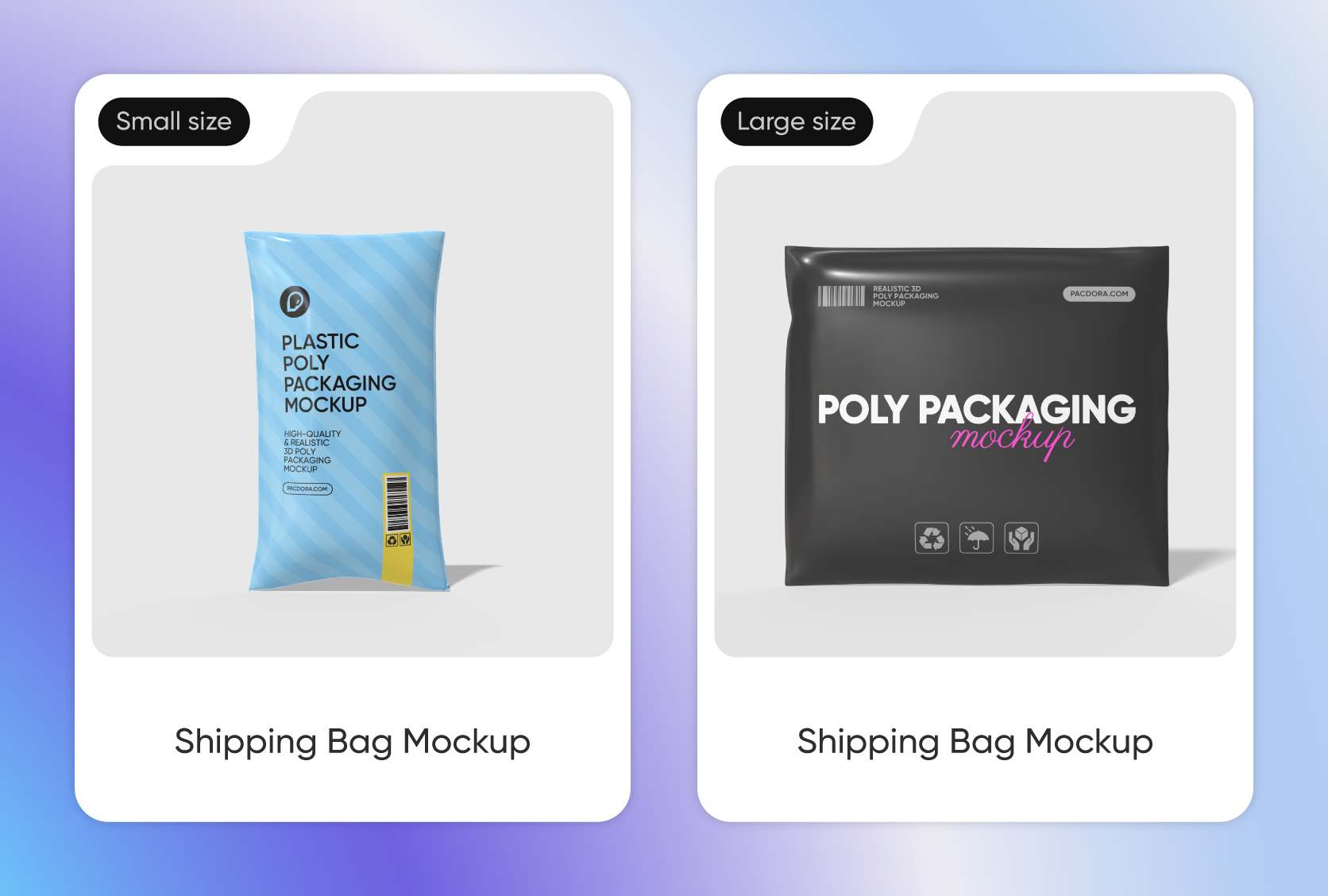 Integrate attractive designs for poly packaging