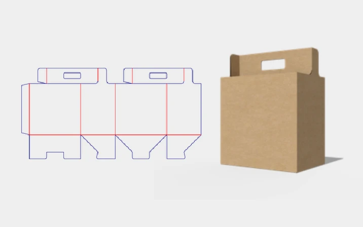 Printable Lego box template