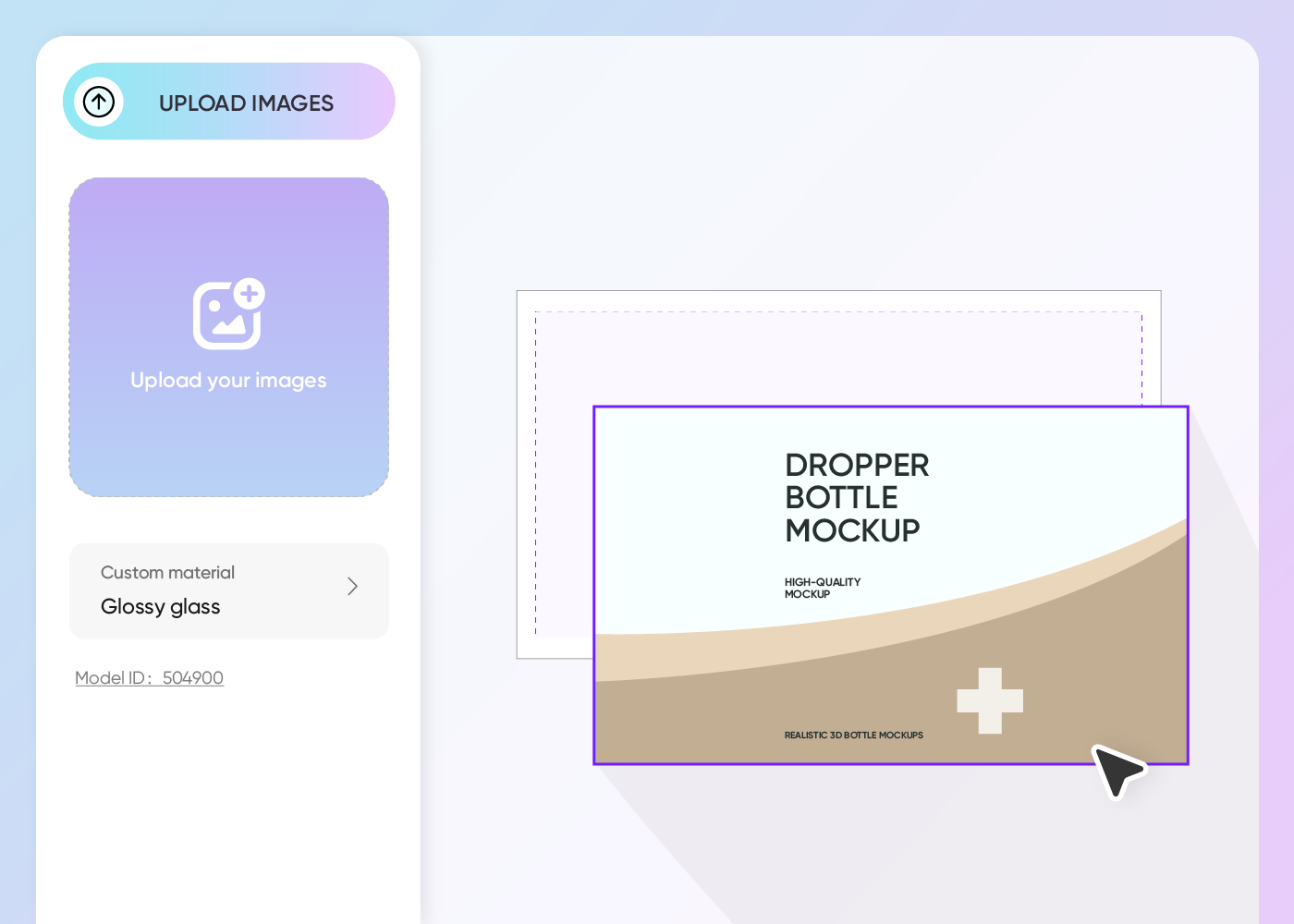 Step 2: Add designs and adjust