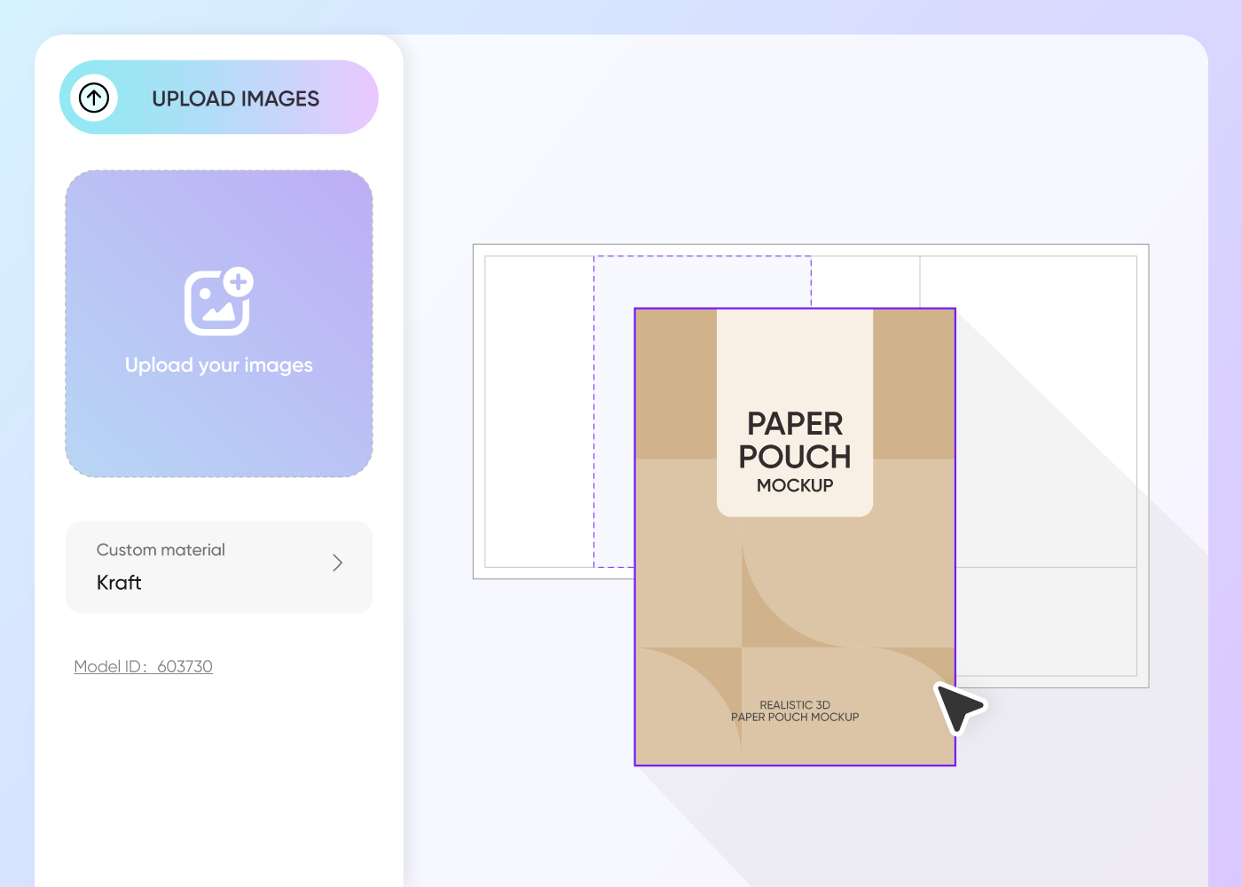 Step 2: Upload design and customize