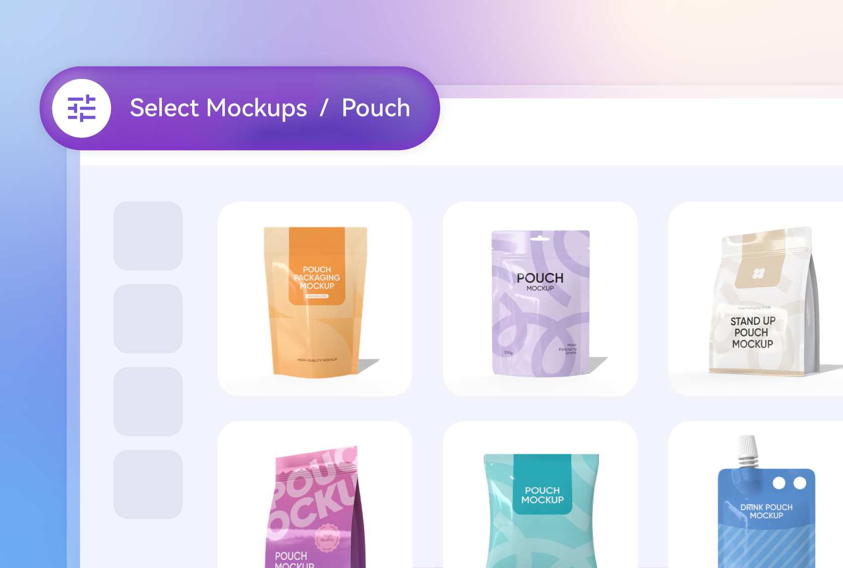 Select the ideal custom pouch style