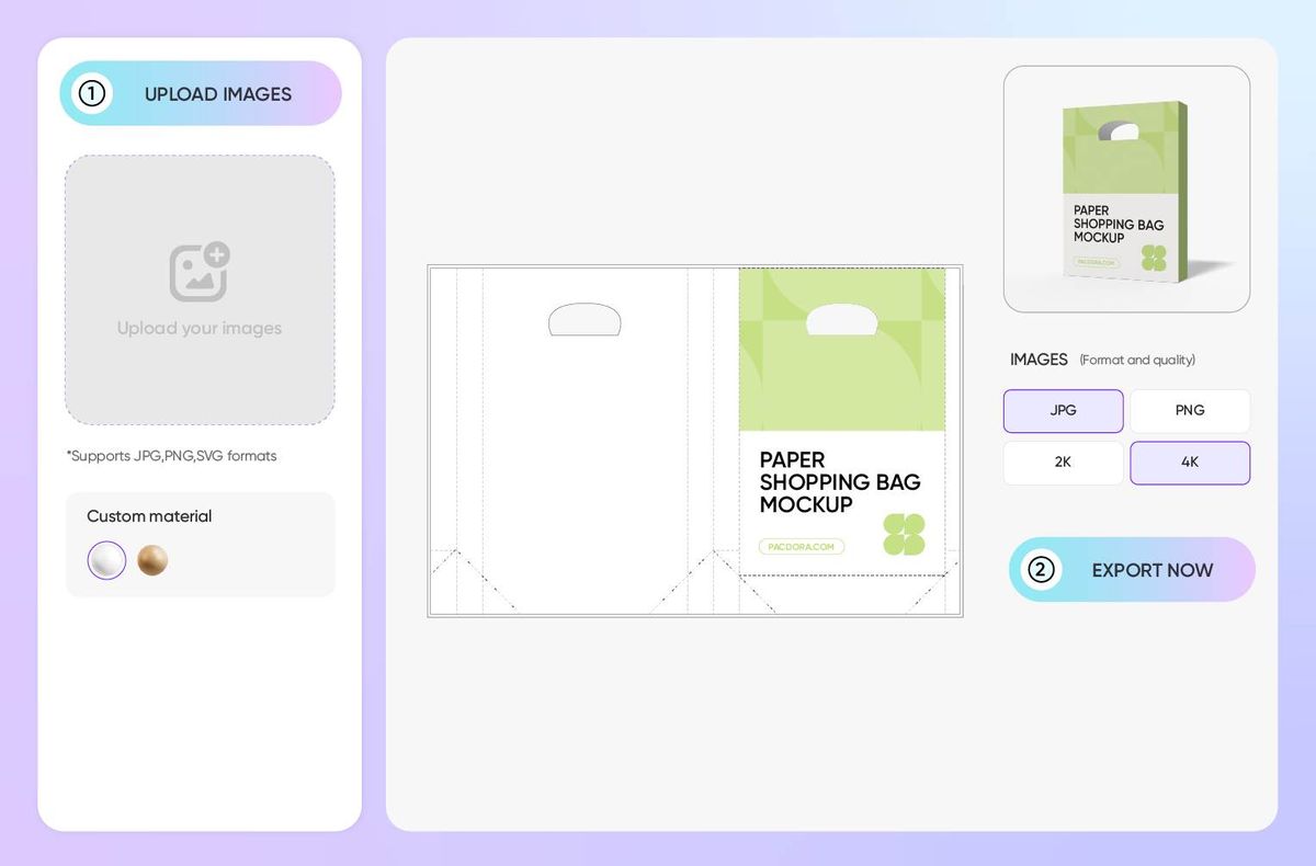 Upload photos that tell a story