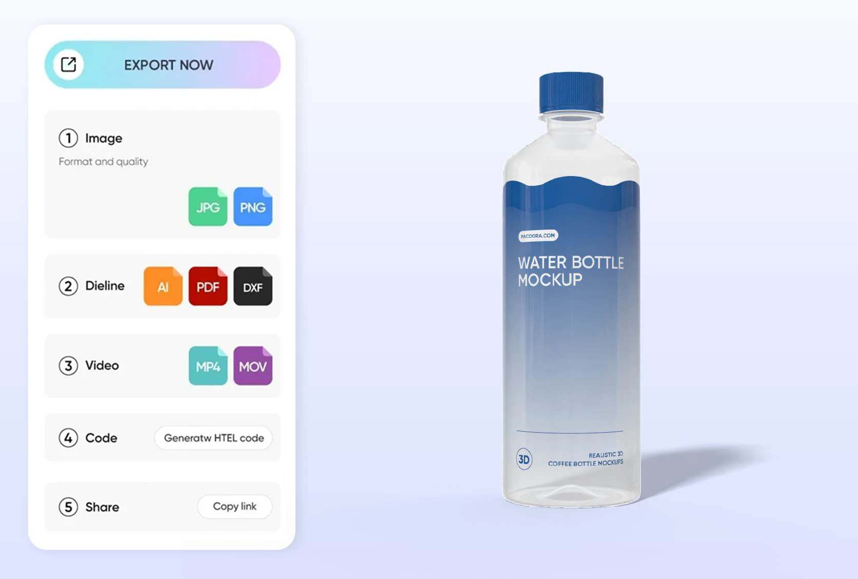 Proporcione a apresentação mais atrativa