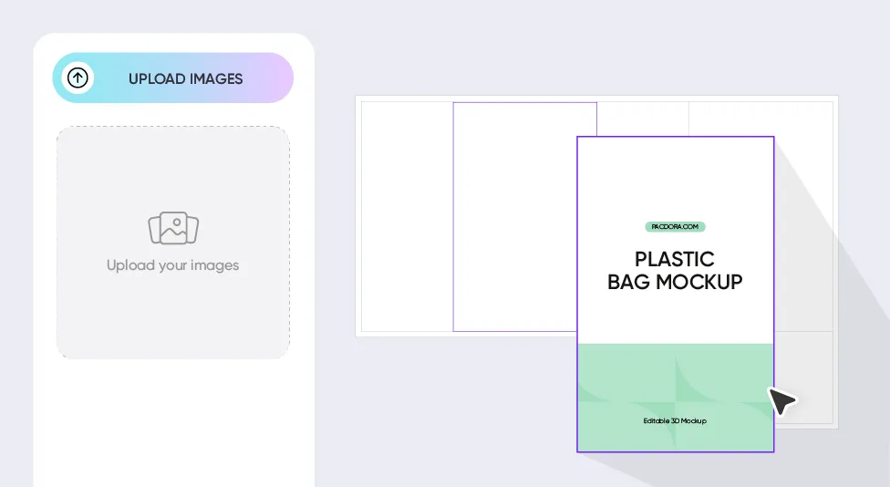 Step 2: Upload images and adjust