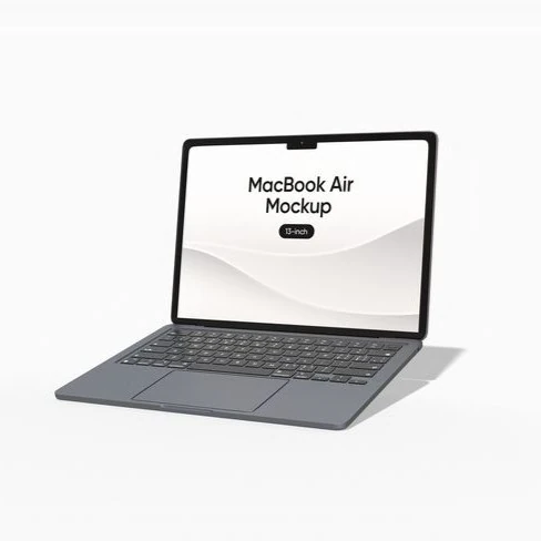 13inch Mac Book Air mockup