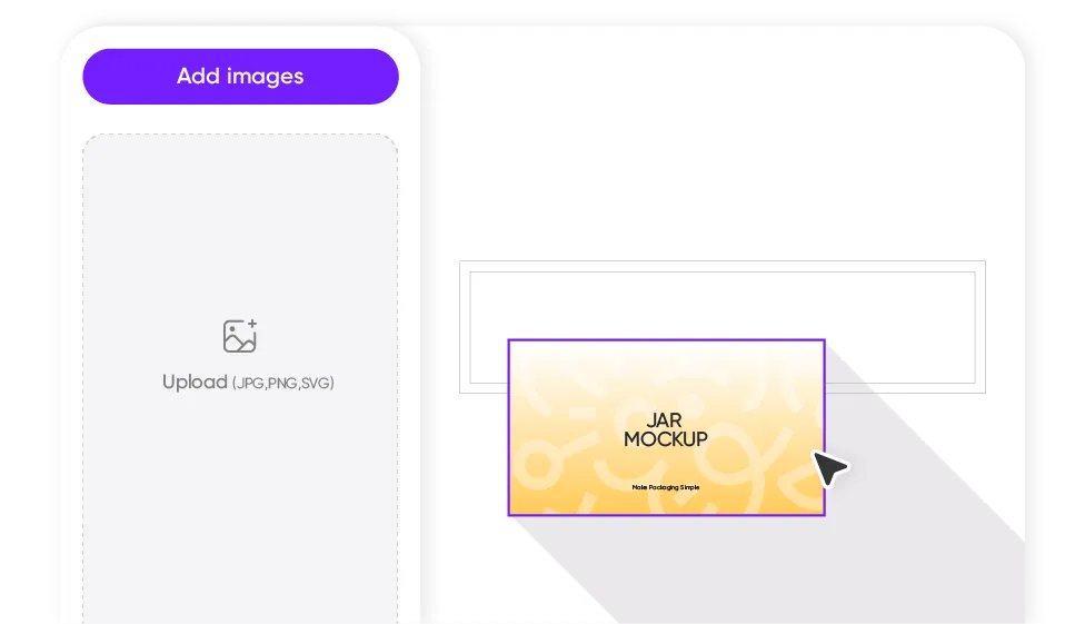Step 2: Upload your design and customize