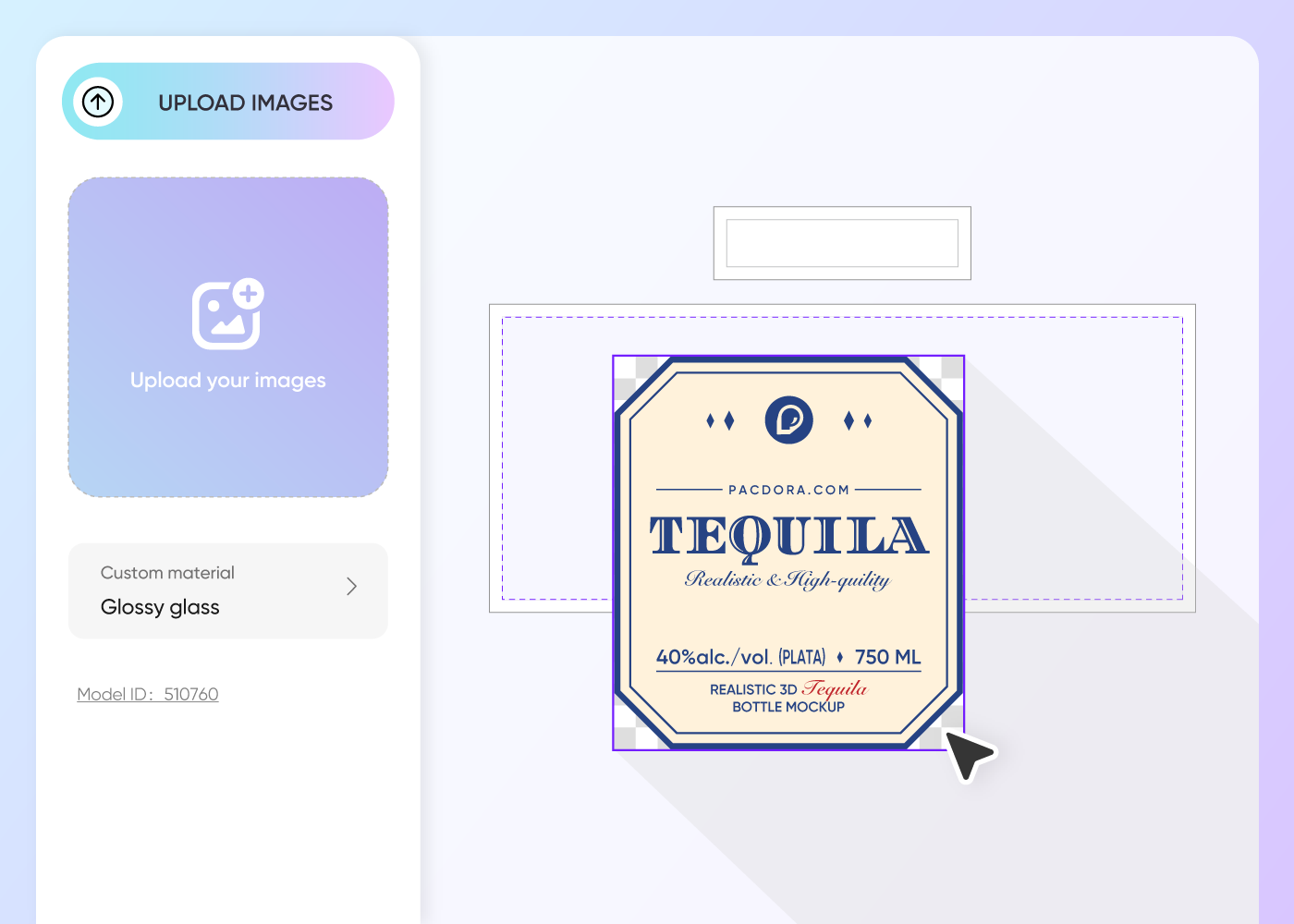Step 2: Upload your design and customize