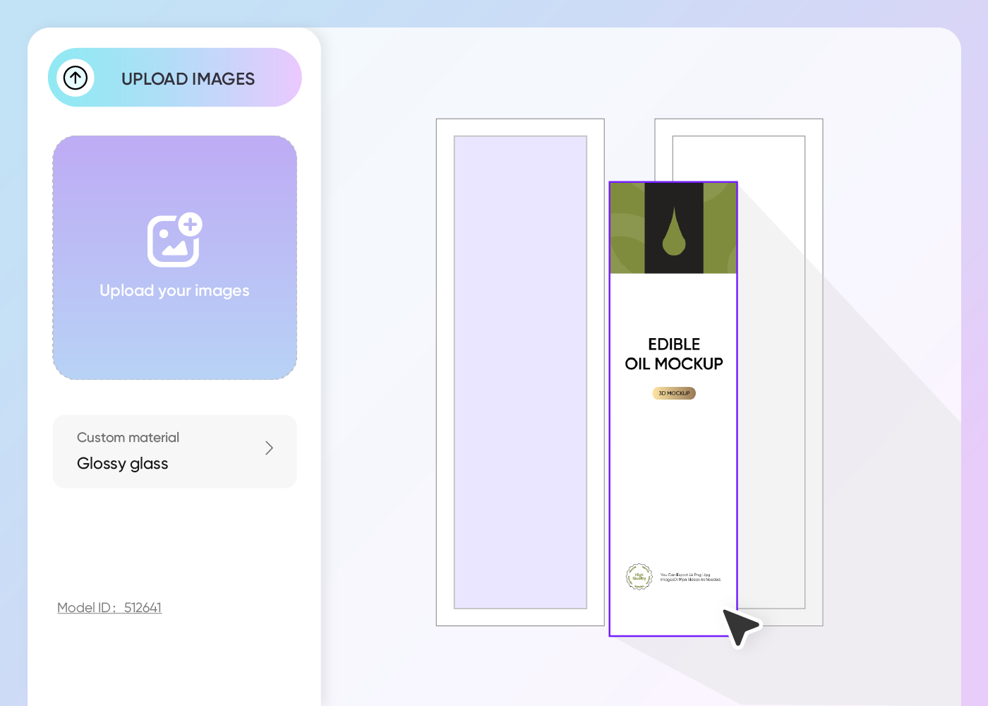 Step 2: Upload design and customize