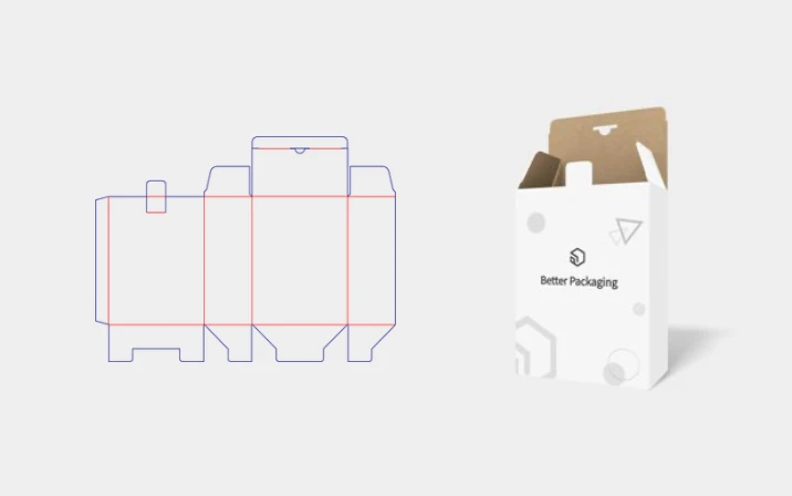 Eco-friendly Whitties box template