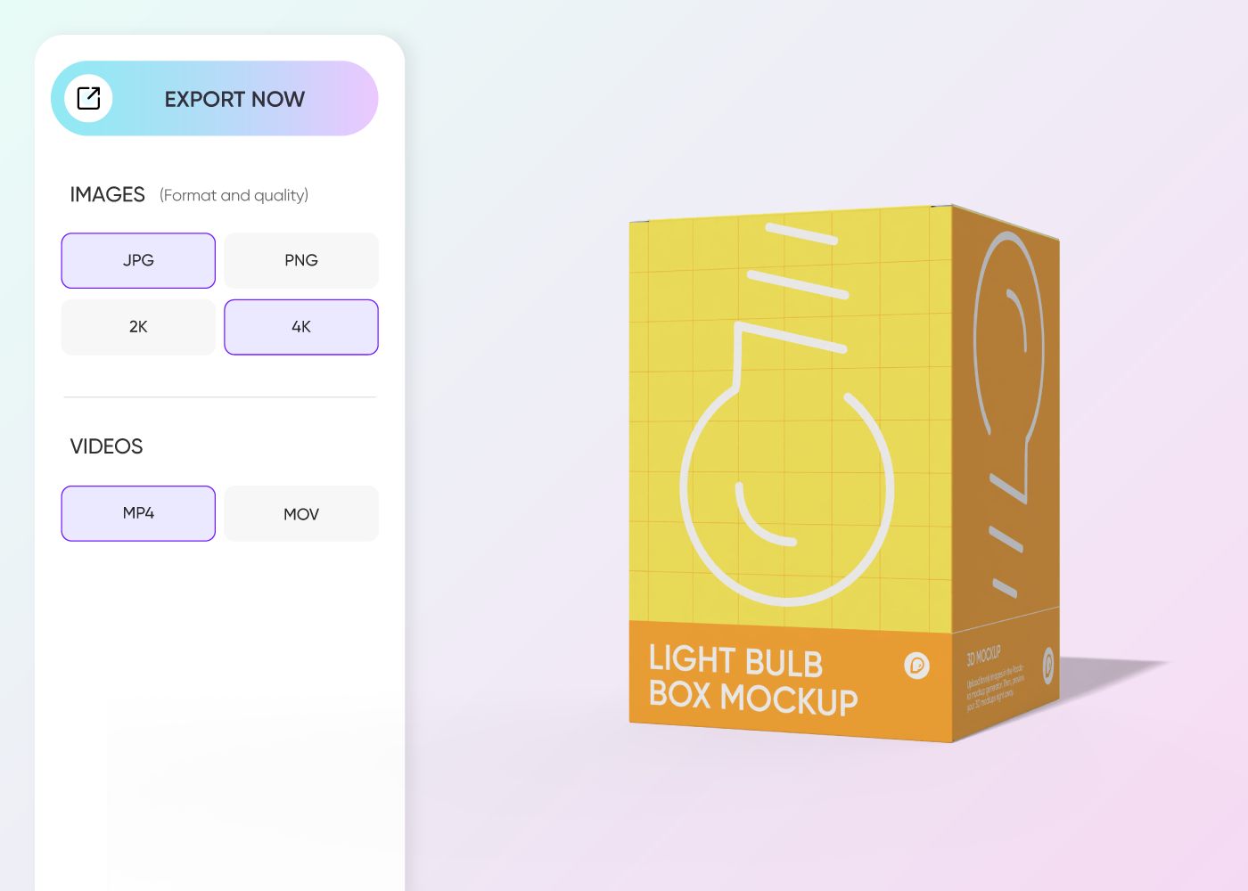 Step 3: Download your box design