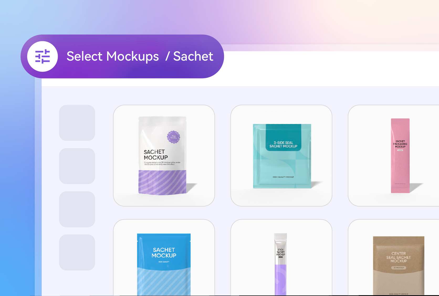 Pick the perfect sachet packaging shape