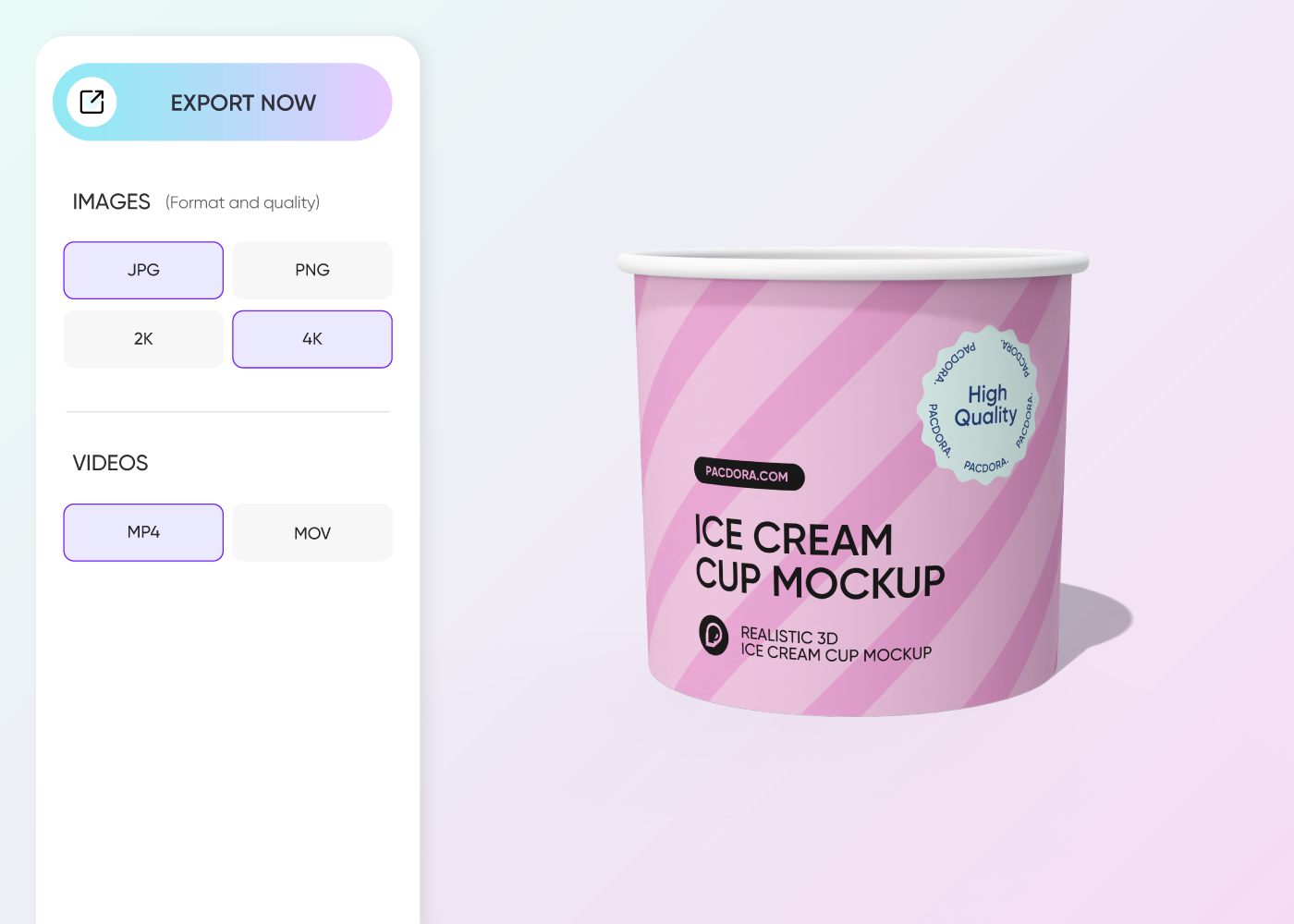 Step 3: Download your eye-catching packaging design