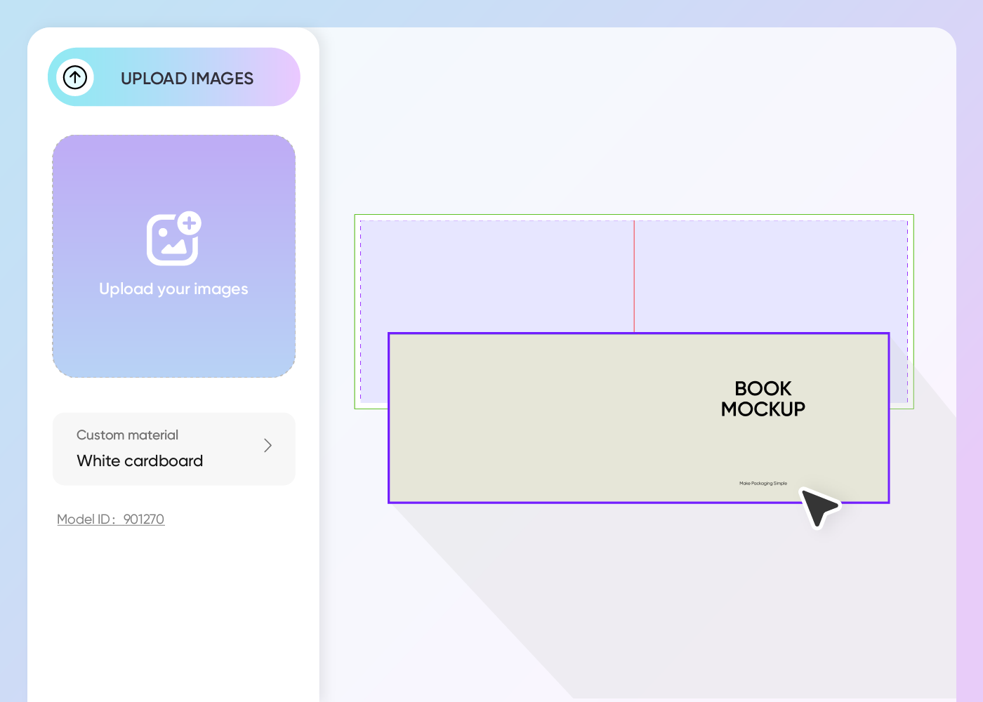 Step 2: Upload images and adjust