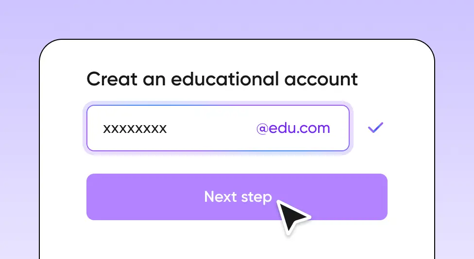 Create an educational account