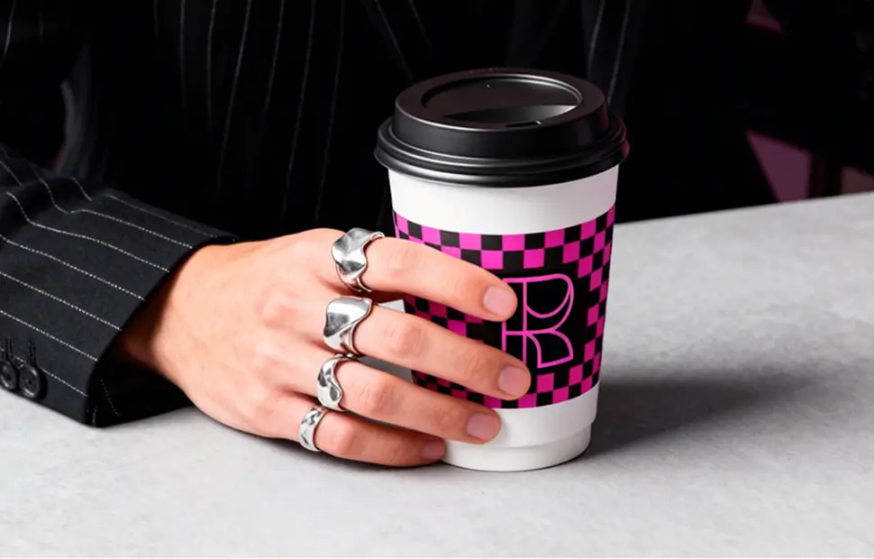 Rosé do Sol coffee brand Design