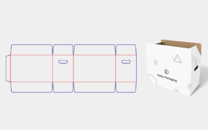 Custom pet food packaging box
