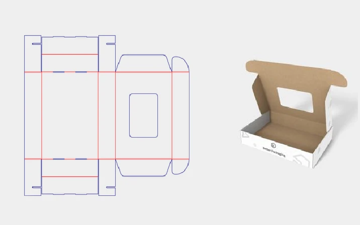 Mailer paper box
