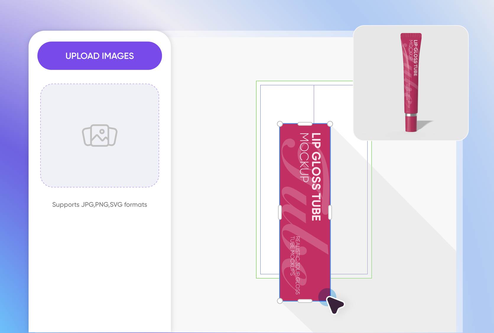 Easy positioning of graphics and text information