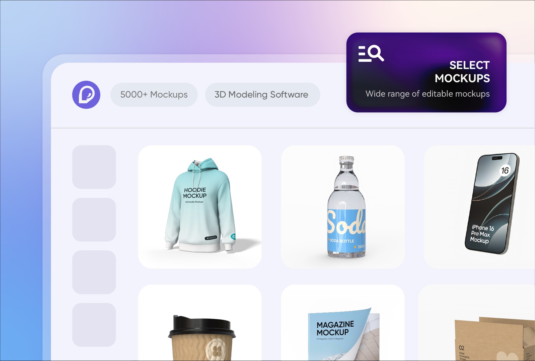 Huge mockup library