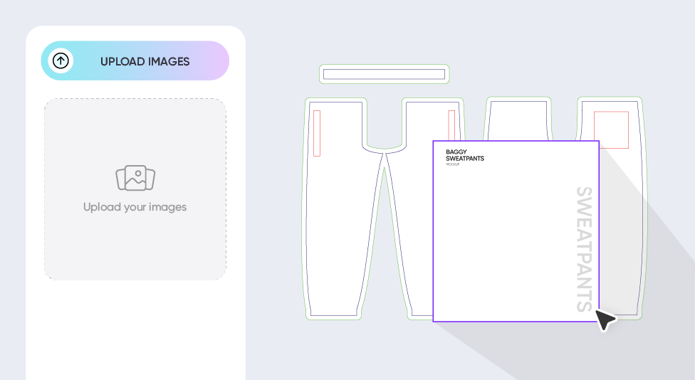 Step 2: Upload your design and personalize
