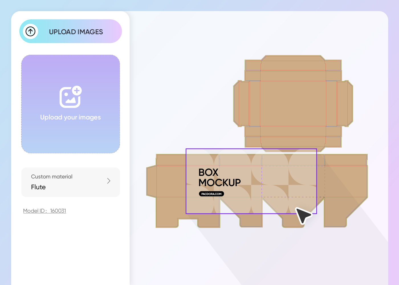 Step 2: Upload images and customize