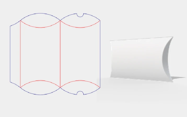 McDonald's pie box template