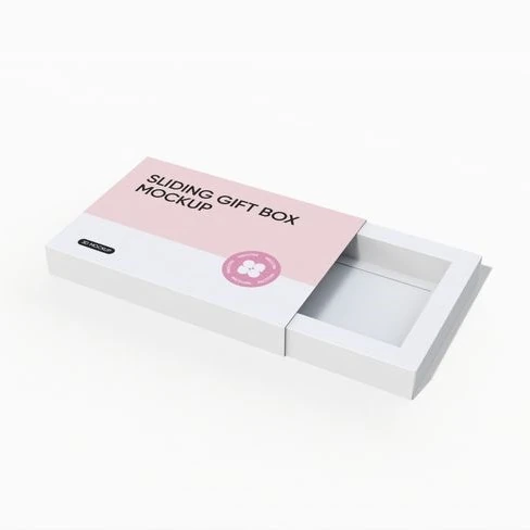High-quality matchbox mockup