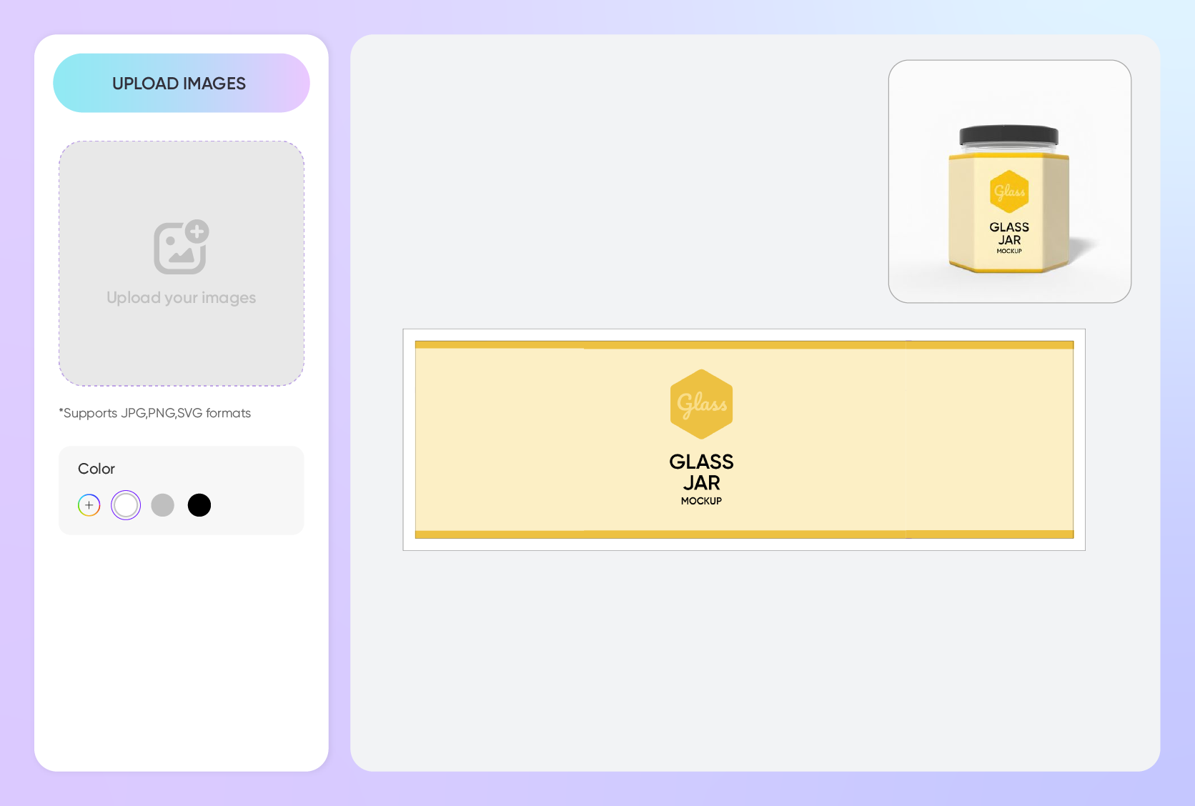 Customize labels to tell your brand's story