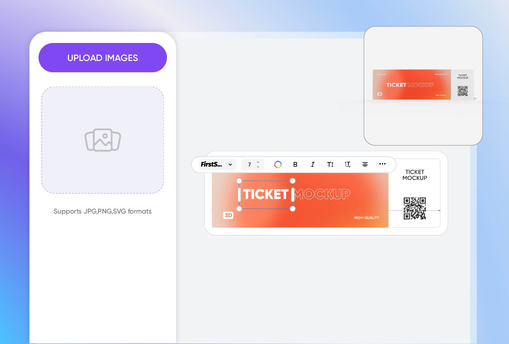 Choose text that is both stylish and clear