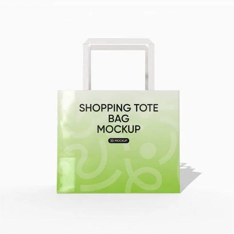 Shopping bag mockup