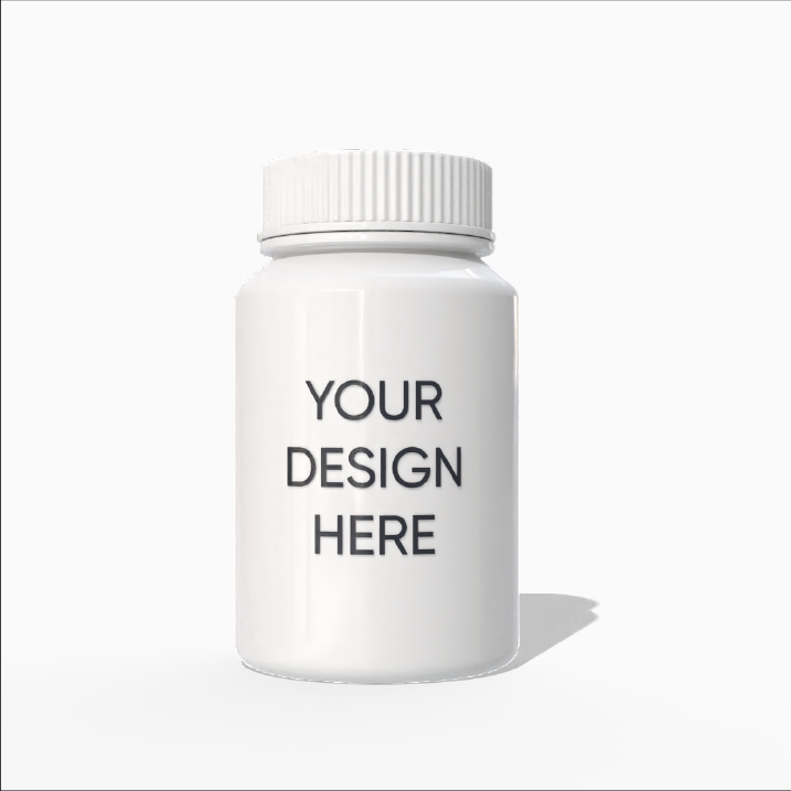 Pills bottle mockup