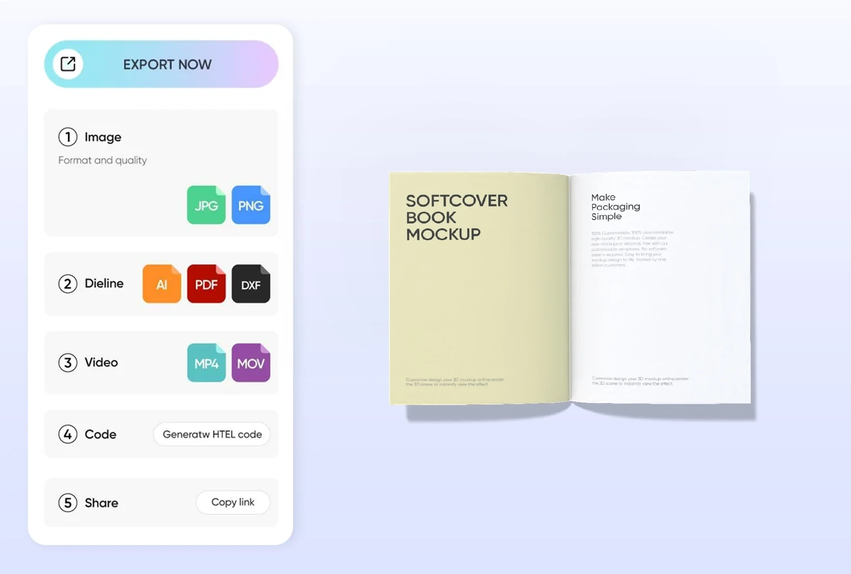 HD footage that displays your design at its best