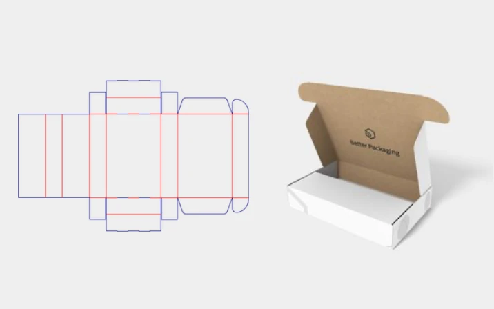 Cardboard tea box