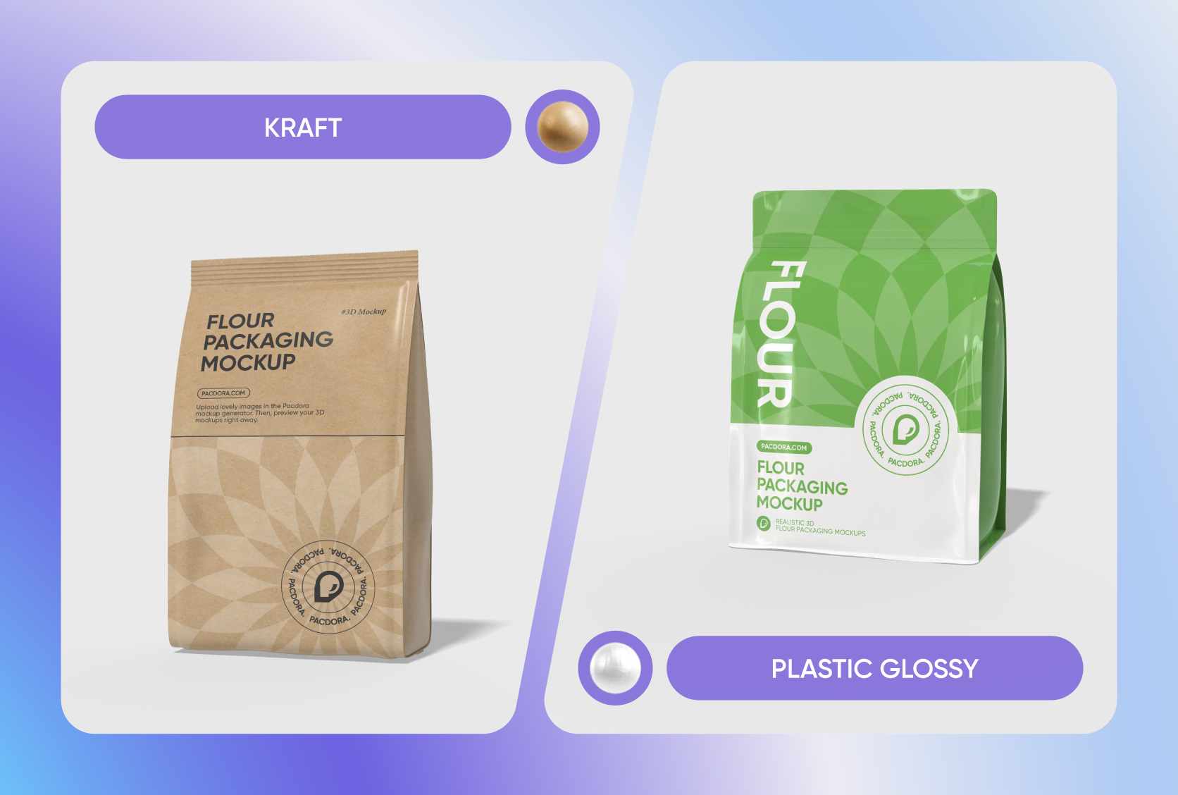 Common materials for flour packaging