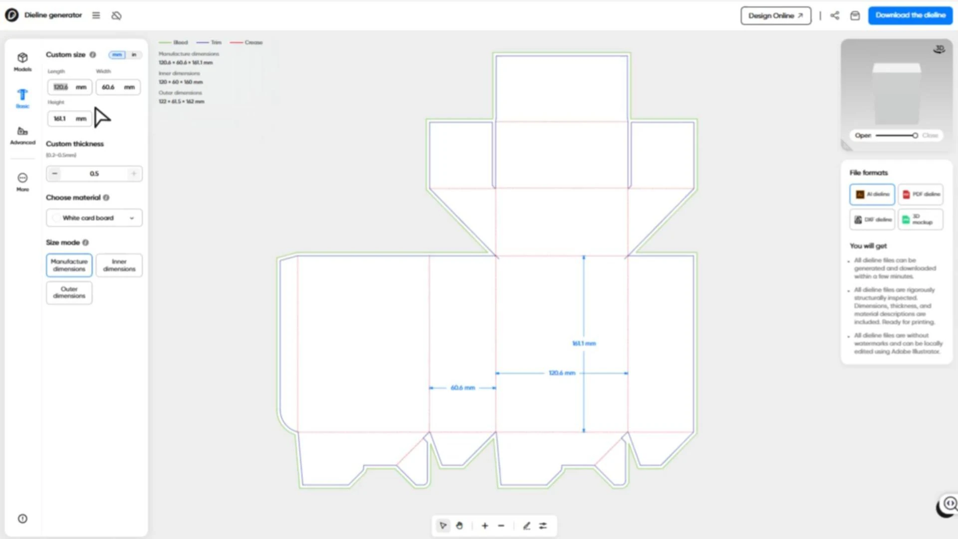 Guidance to create a Pokemon deck box template