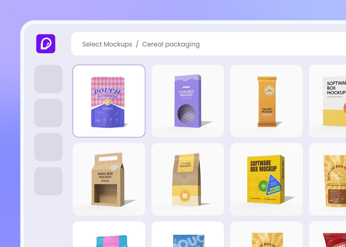 Step 1: Choose your cereal box format